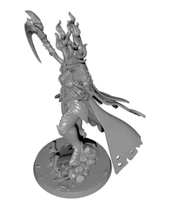 Demon Queen Molten Crown Premium STL Design
