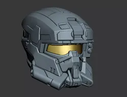 EOD helmet 3D print file