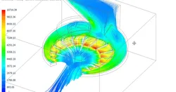 Fan duct optimised