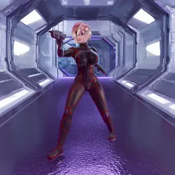 Female Futuristic Undercover Agent v2