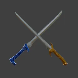 Fire & Ice Dual Swords
