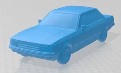 Granada 1982 Printable Car 3D Print Model in Automotive 624259