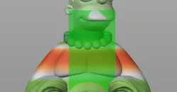 Homer Budha (3mf ready to print byTIXEN)