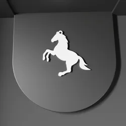 horse Keychain 02