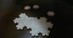 Infinite Puzzle - Koch Snowflakes