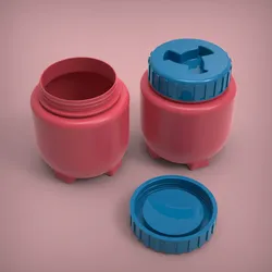 Jar Bottle 3D Print Model in Accessories 624460