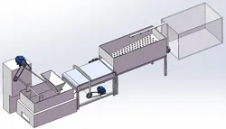 Kimchi making machine SW 3Danimation simulation