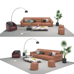Leather sofa set 23