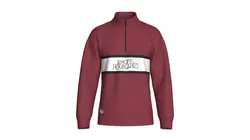 Men Half Zip Printed Sweatshirt With Patch