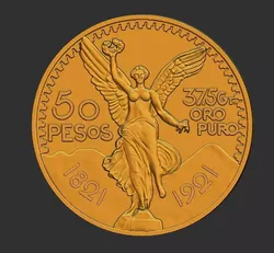 Mexico 50 Peso Gold Coin