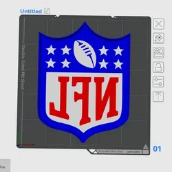 NFL Sign Lightbox