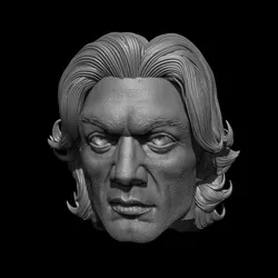 Paolo Maldini Headsculpt – 1:6 & 1:12 Scale STL & OBJ