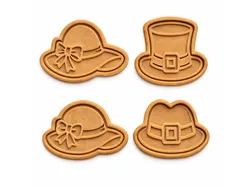 Pilgrim Hat Cookie Cutter STL | Thanksgiving Fondant Cutter | 3D Printable Baking File