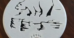 Polar Bear Coaster