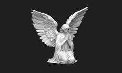 Praying angel