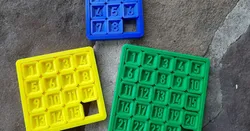 Print in Place Sliding Number Puzzle