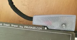Prusa MINI parallel bed cable holder, heatbed