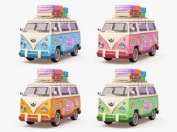 Retro Travel Van