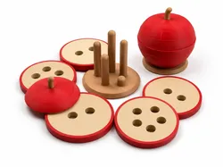 Rompecabezas de Manzana Montessori - Modelo de impresión 3D gratuito
