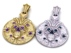 Royal Medallion Pendan 3D Print Model in Pendants 623437