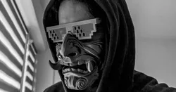 Samurai - inspired mask