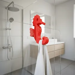 Seahorse Shower Hook