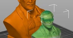 Stan Lee Memorial Print Remix (3mf Ready to Print by TIXEN)