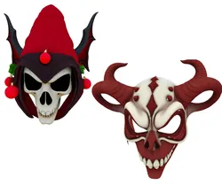 Stylized Horror Mask Collection