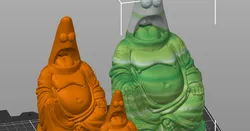 Surprised Buddha Remix (3mf Ready to Print by TIXEN)