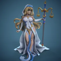 Sword Maiden Multi Versions 3D Print Model in Woman 625735