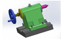 Tailstock 3D Print Model in Engineering 624083