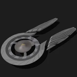 USS Athena from Star Trek Academy - new federation hero ship