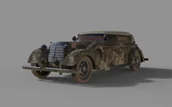 VINTAGE MILITARY CAR