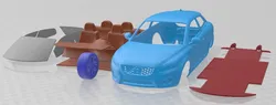 Volvo C30 2011 Printable Car 3D Print Model in Automotive 626390