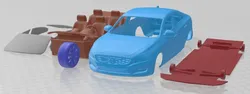 Volvo S60 Cross Country 2016 Printable Car 3D Print Model in Automotive 624583