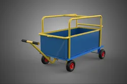WAREHOUSE MATERIAL HANDLING TROLLEY CART TRANSPORT DOLLY WAGON