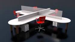 Work Station Startup Office Division Complete Set
