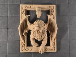 Fuera del Marco – Furia de Mantícora - Modelo de impresión 3D gratuito