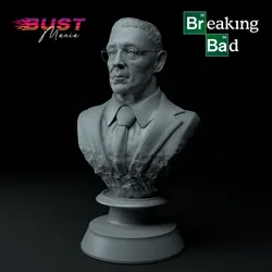 Gustavo Fring Breaking Bad Premium 3D Bust STL