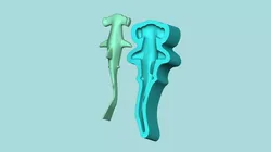Hammerhead Shark Mold - Silicone Maker Template 3D print model