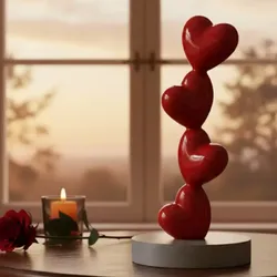 Home Decorations & Ornaments STL تنزيل - Modern spiral heart sculpture - Anwar Gogo
