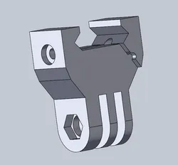 Picatinny GoPro mount