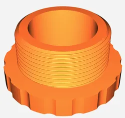 Pool return to 1" PVC adapter