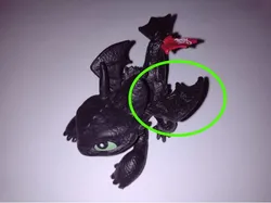 Spare wings for the dragon Toothless