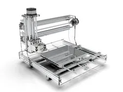 3-AXIS CNC ENGRAVER MACHINE DESIGN