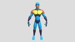3D Character Blocking Model