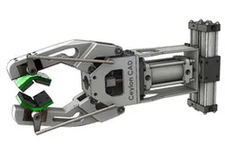 Angular Gripper  with Adaptive jaws