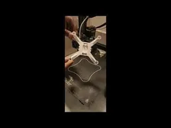 ESP32 Micro Drone Frame 3D print model