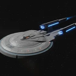Excelsior 4 class - star trek ship