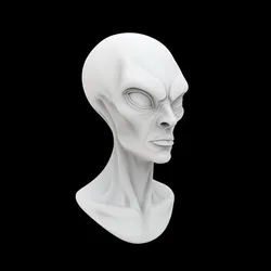 Extraterrestrial Bust 3D Print Model Alien / Sci-Fi Creature Sculpture